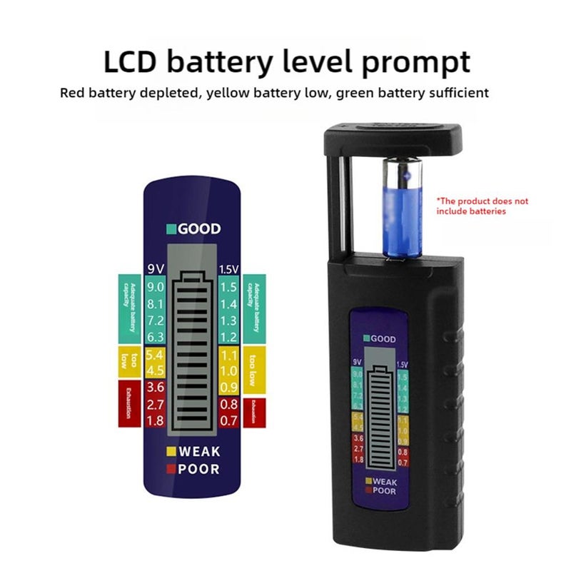 Digital Battery Tester Checker, Battery Volt Checker, Household Battery Checker, No.5, No. 7, 1.5v Button Battery Tester, Dry Battery Tester, Multifunctional Simple Battery Volt Tester Monitor - Image 5